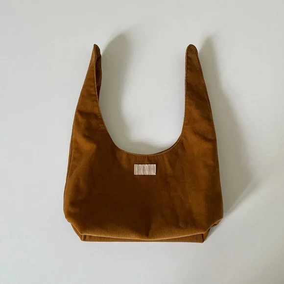 Merit Corduroy Bag Minimalist Tie Pouch - Picture 1 of 15